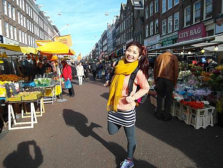 Albert Cuyp Market in Amsterdam