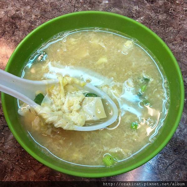 中和涼麵味噌湯