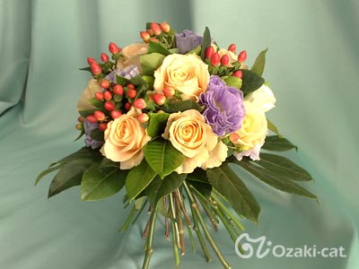 手綁花+新娘捧花 手綁花+新娘捧花