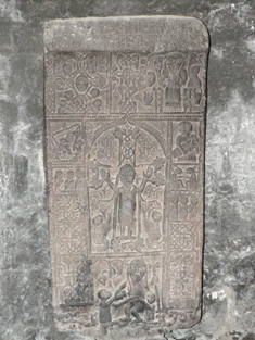 Monastery Sevan, cross stone.JPG