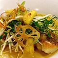 Ortega Fish Shack & Bar(WLG;Tarakihi, malay coconut gravy, pineapple salad, XO sauce.jpg