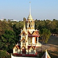 Wat_Pothisomphon(UDON THANI,Bell tower and smaller chedi.jpg