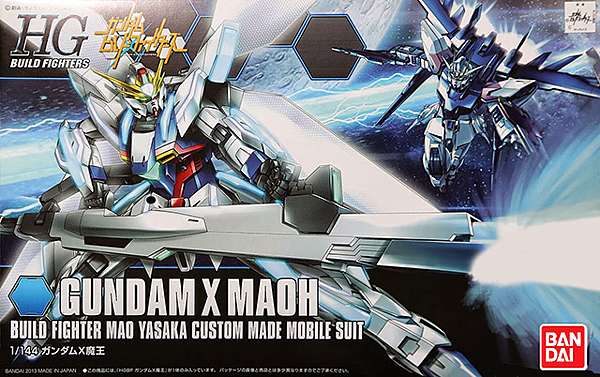 1 144 Hgbf Gundam Build Fighters 創戰者 高達x魔王 Gx 9999 Gundam X Maoh 80後之玩具部屋 痞客邦