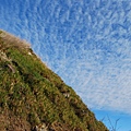 登山口的天空