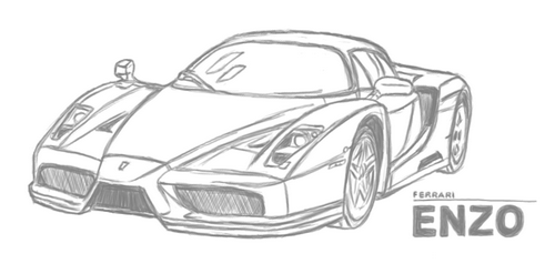 繪圖版塗鴉系列-Ferrari ENZO.png