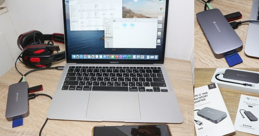 【3C好物推薦】WorkFix渥克斯十合一多功能hub傳輸擴