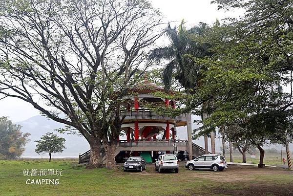 【露營趣】嘉義.大埔湖濱公園 ★免費露營區，釣魚平台賞鷹、釣