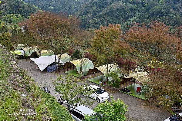 【露營趣】苗栗.山野戀 ★漂亮的雨棚露營區、環境優美、黃花風