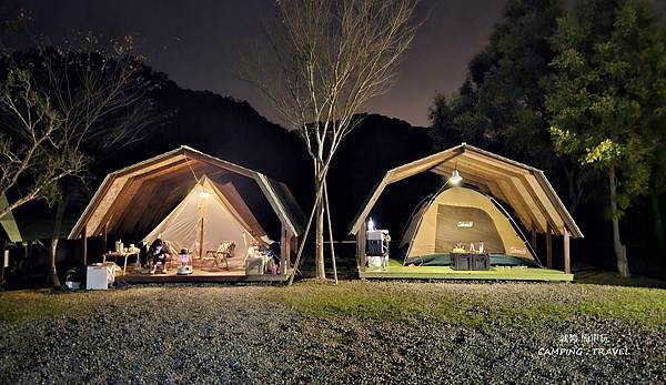 【露營趣】苗栗.山野戀 ★漂亮的雨棚露營區、環境優美、黃花風