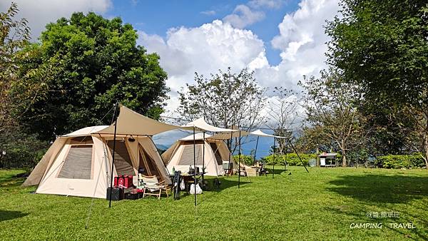 【露營趣】新竹.嘉揚露營區 ★綠意盎然的露營區、白蘭溪古道漫