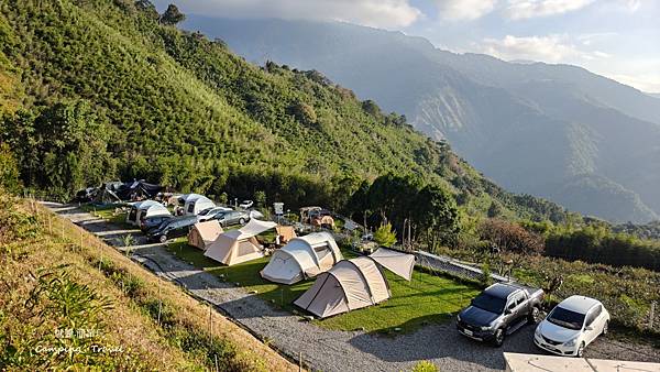 【露營趣】苗栗.圓周綠露營區 ★療癒的視野營地，厚實草地，日