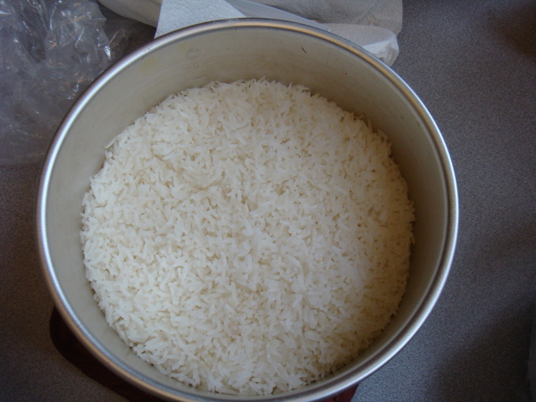白米飯!