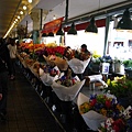 派克市場的花攤