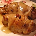 goat chees stuffed chicken thighs