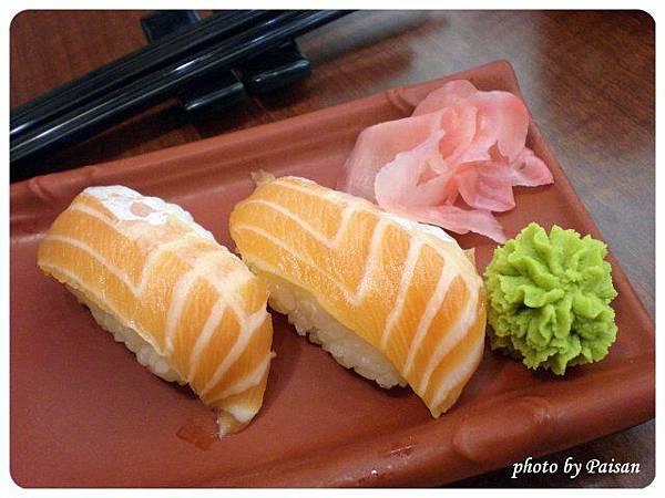 【味千拉麵】三文魚腩壽司