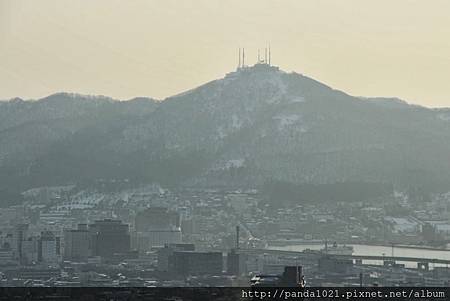 遠眺函館山