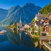 奧地利哈修塔特 (Austria Hallstatt)春夏季照片