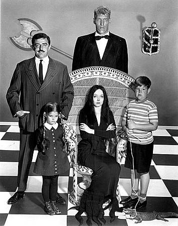1964年電視劇的阿達一族主要角色。圖源ABC Televison