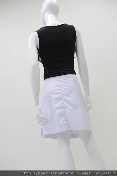 休閒短裙-白 (2)