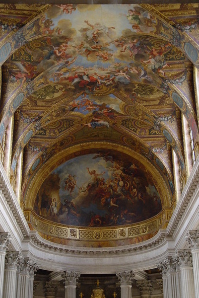 皇家禮拜堂的美麗天花板