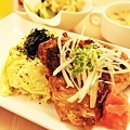 和風照燒雞腿歐姆蛋飯