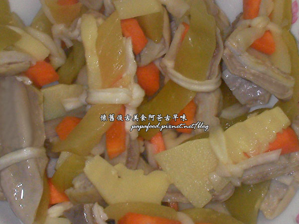 鹹菜豬肚湯 鹹菜豬肚湯