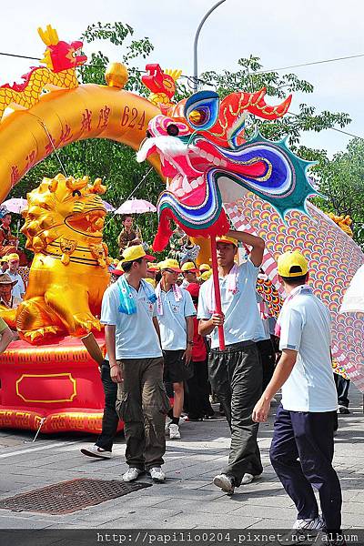 2011金門古地城隍遶境-蜈蚣座