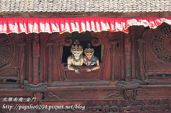 加德滿都(Kathmandu)杜兒巴廣場(Durbar Square)濕婆-帕瓦娣廟屋(Shiva-Parvati Temple House)