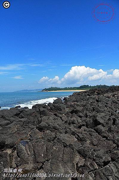 金門烈嶼青岐玄武岩海岸