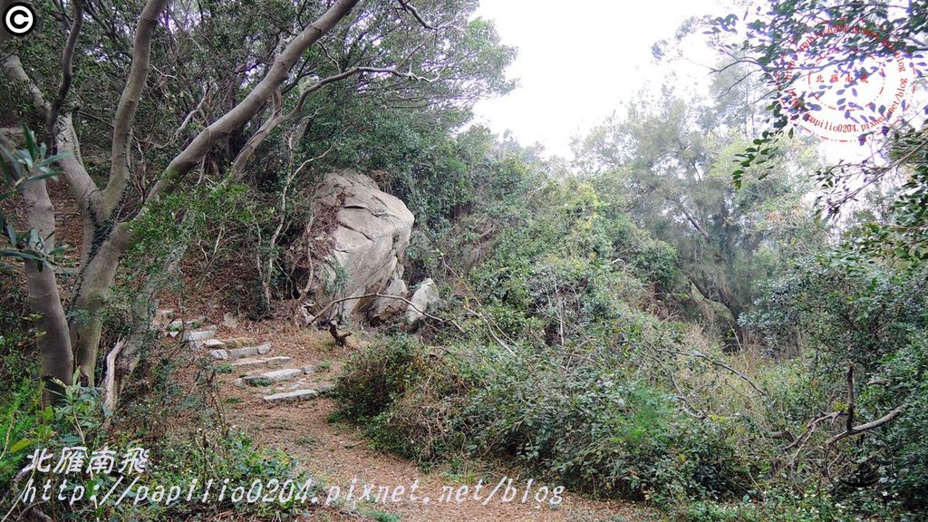 五虎山登山步道山后聚落段