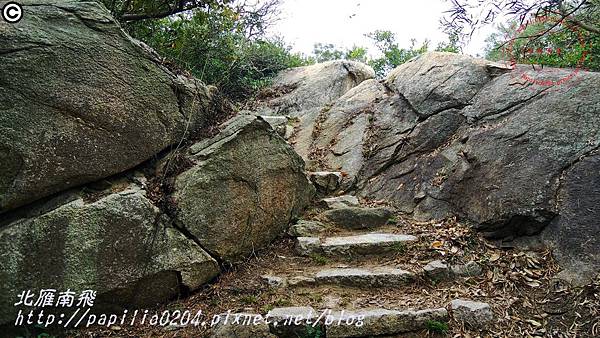 五虎山登山步道山后聚落段