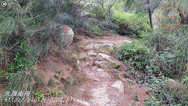 五虎山登山步道山后聚落段