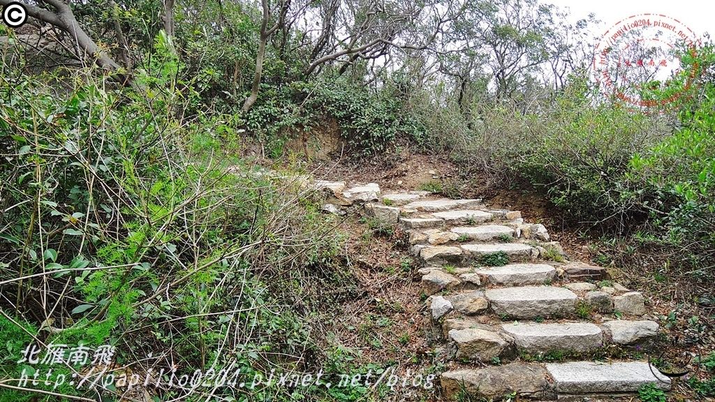 五虎山登山步道山后聚落段