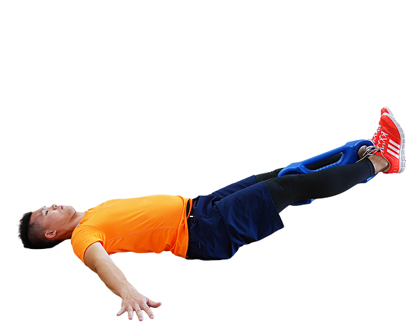 24 平衡鈴降腿運動 Leg Lifts With Parabell-3