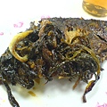 蔥燒鯽魚