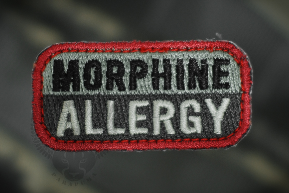 Morphine Allergy(對嗎啡過敏) ACU色