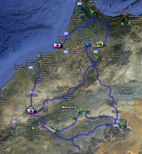 trip map trip map