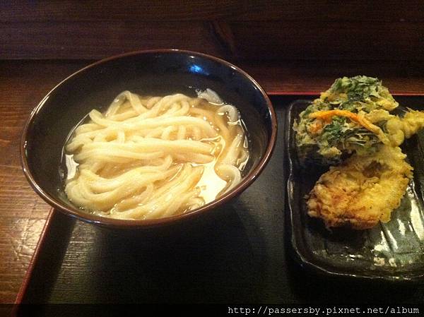 午餐：吉祥寺麵通團烏龍麵&炸物，¥700