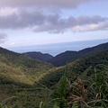 美麗的山景