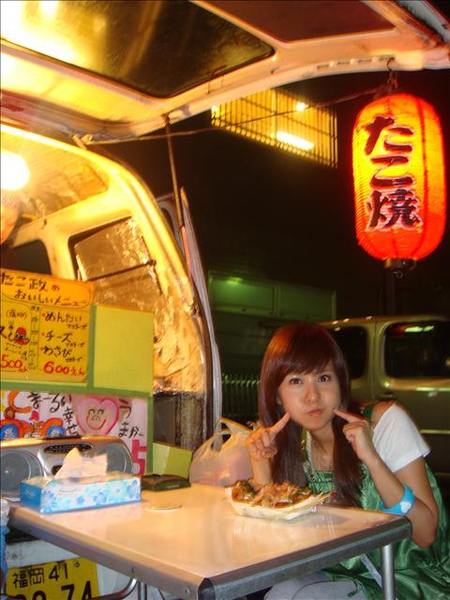 KIMI說日本路邊攤的章魚燒店