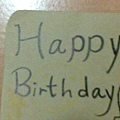 送給奶奶的生日卡片上面的特寫XD