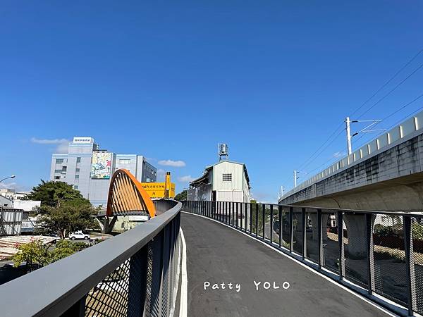 綠空廊道連接潭雅神~潭心鐵馬空橋