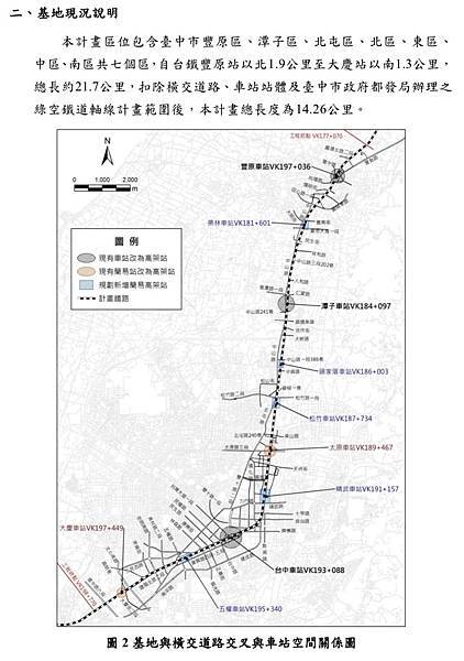 綠空廊道計劃書空間關係圖