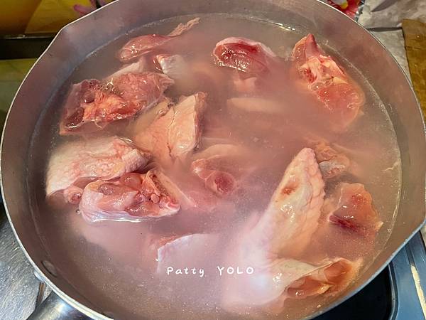 芥菜雞湯去血水