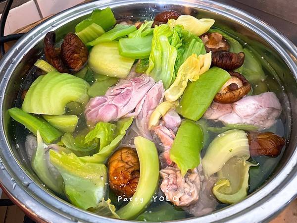 芥菜雞湯 芥菜雞湯