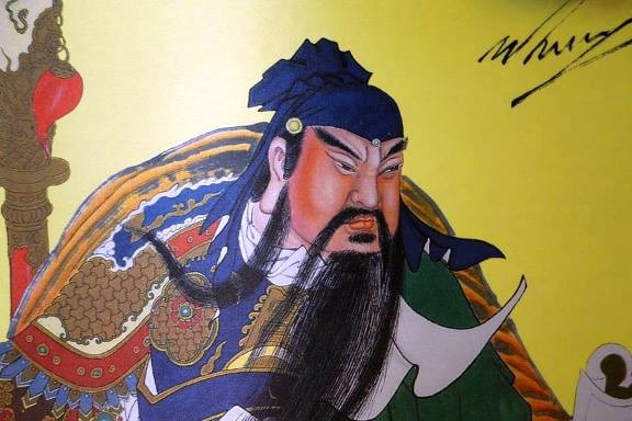 關聖帝君 第十七世大寶法王繪製.jpg 關聖帝君 第十七世大寶法王繪製.jpg