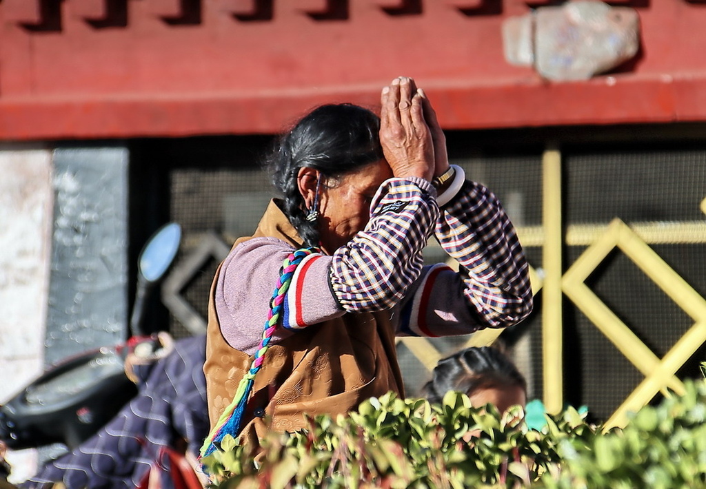 西藏拉薩。大昭寺、八廓街∣