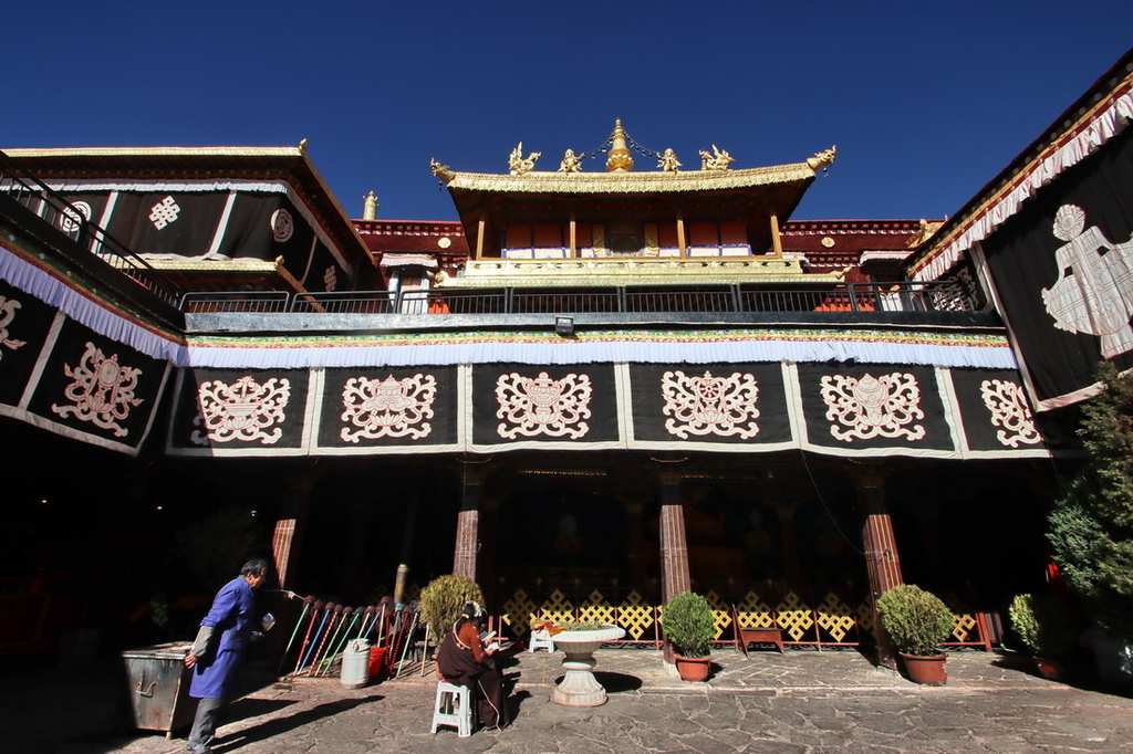 西藏拉薩。大昭寺、八廓街∣