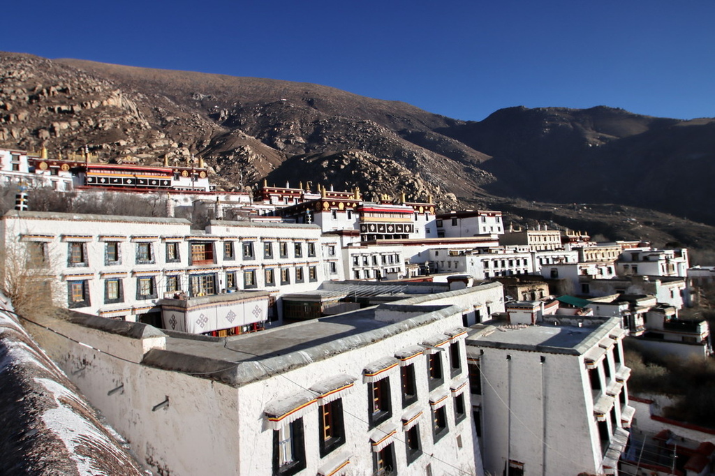西藏拉薩。哲蚌寺∣