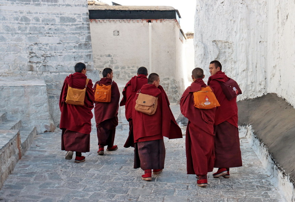 西藏日喀則。扎什倫布寺∣